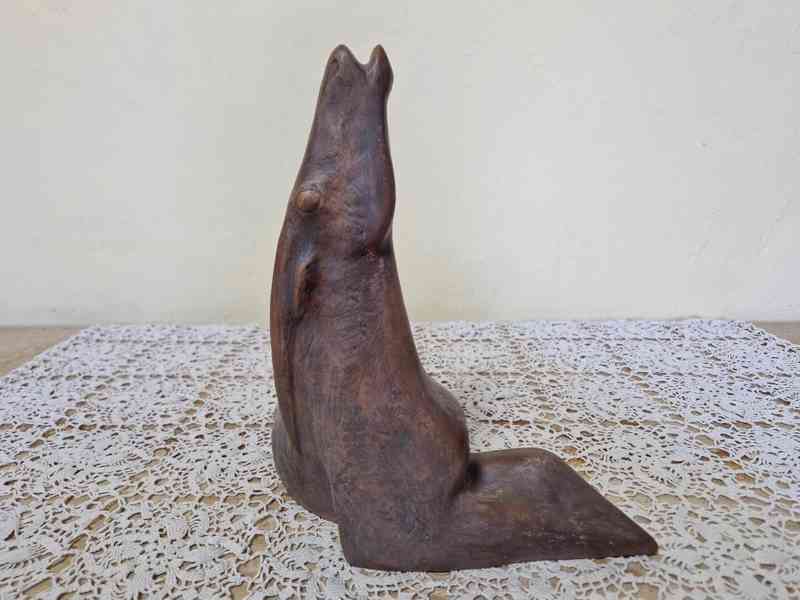 Socha Antilopa Vincent Vingler Signováno - foto 5