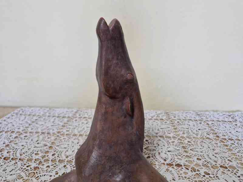 Socha Antilopa Vincent Vingler Signováno - foto 3