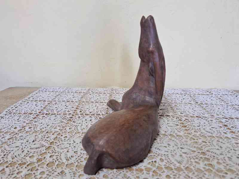 Socha Antilopa Vincent Vingler Signováno - foto 7