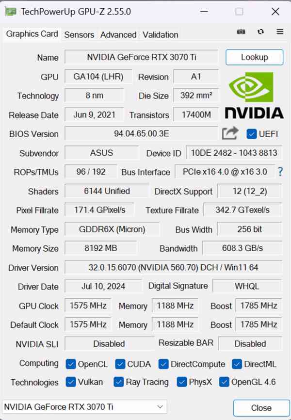 Herní PC RYZEN 7 5800X,RTX 3070Ti,32 GB RAM,1 TB SSD - foto 7