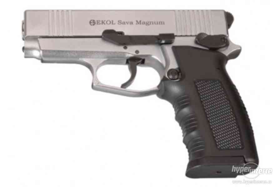 Plynová pistole Ekol Sava Magnum titan cal.9mm - foto 1