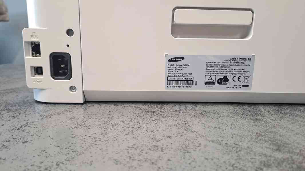 Barevná laserová tiskárna Samsung SL C430W - foto 6