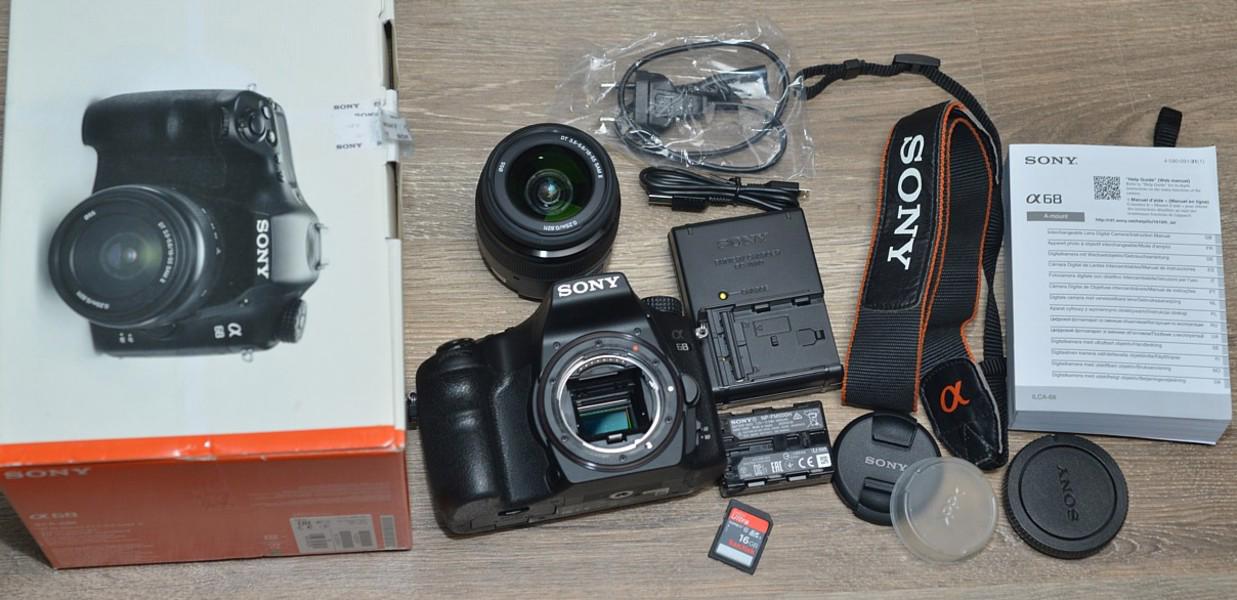 Sony SLT-A68+18-55mm *24,3MPix *Full HDV* 7700 Exp - foto 3