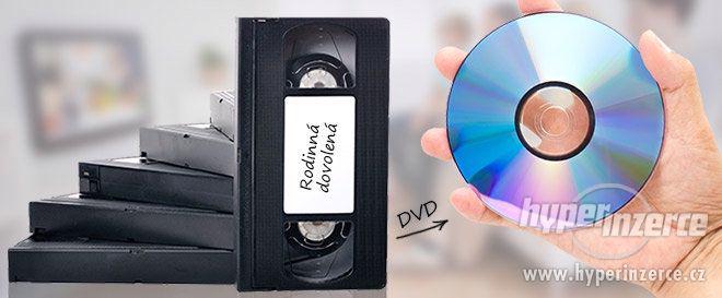 Levný převod kazety VHS 120min na DVD disk