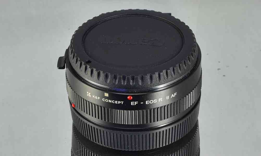 K&F Concept EOS-EOS R2 AF adaptér EF/EF-S na EOS-R - foto 5