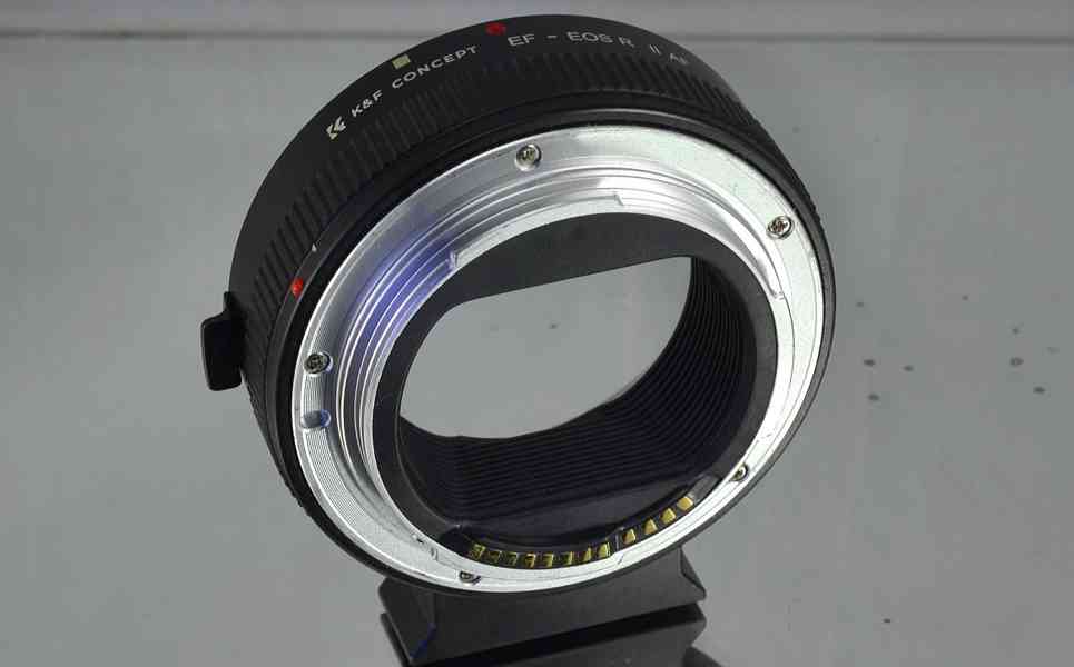K&F Concept EOS-EOS R2 AF adaptér EF/EF-S na EOS-R - foto 4