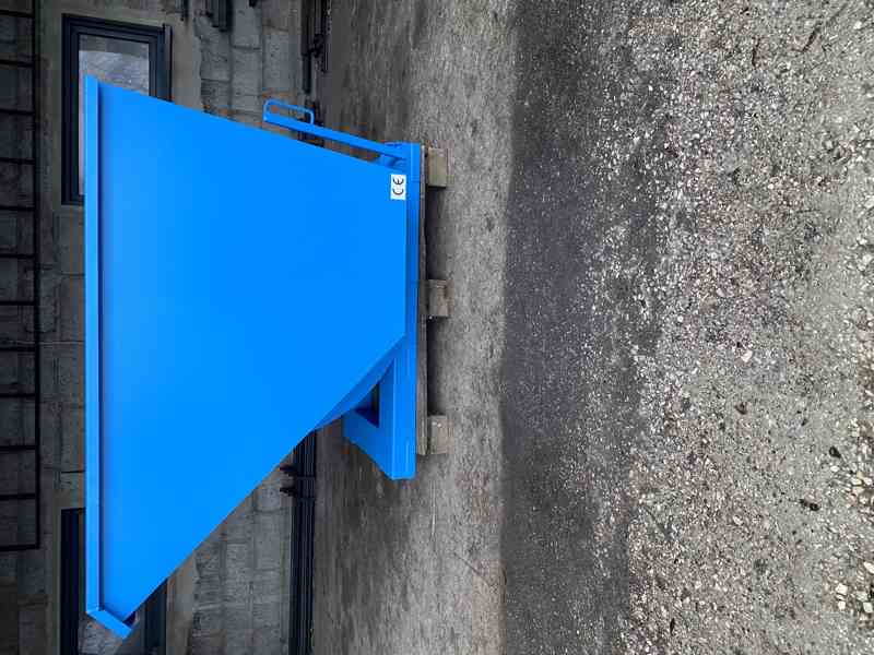 Pojemnik samoopróżniający, 1,5 m3, kontener - foto 3