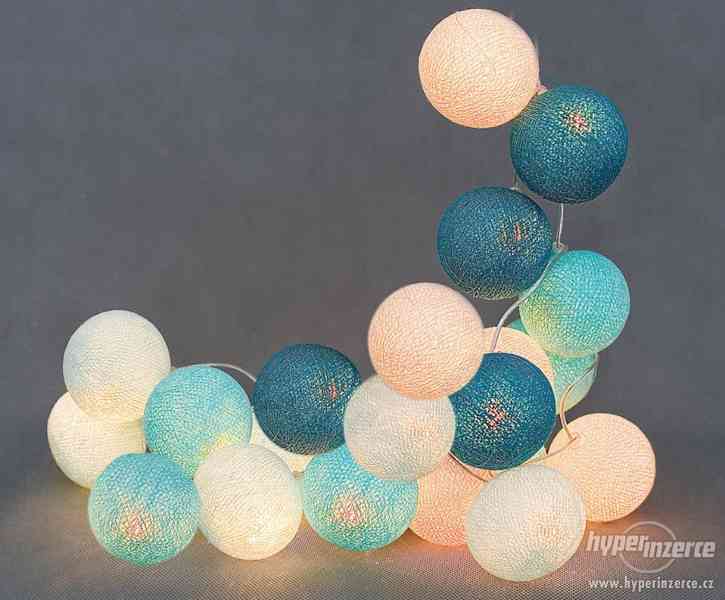 Světelné bavlněné balónky Cotton Balls - foto 4