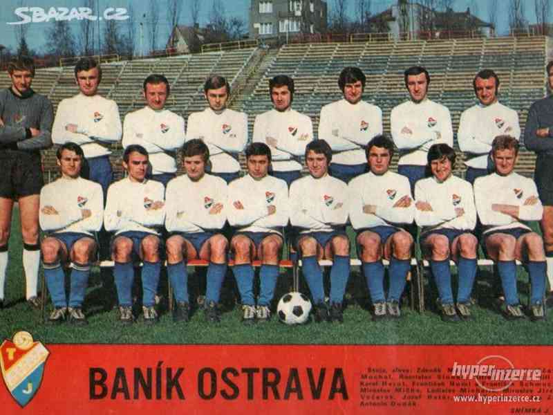Baník Ostrava - 1971 - fotbal - foto 1