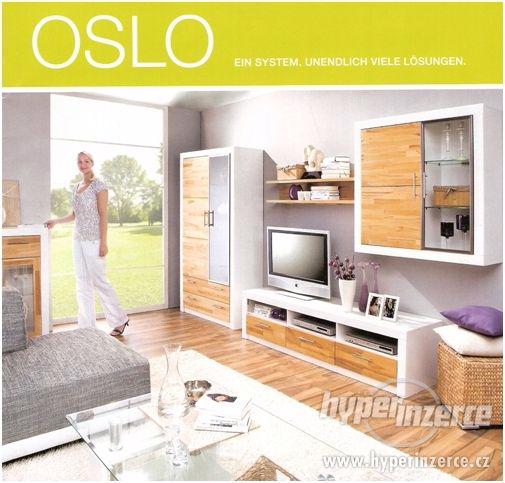 Oslo masivní dub, buk/bílá Germany - kombinace barev - foto 1