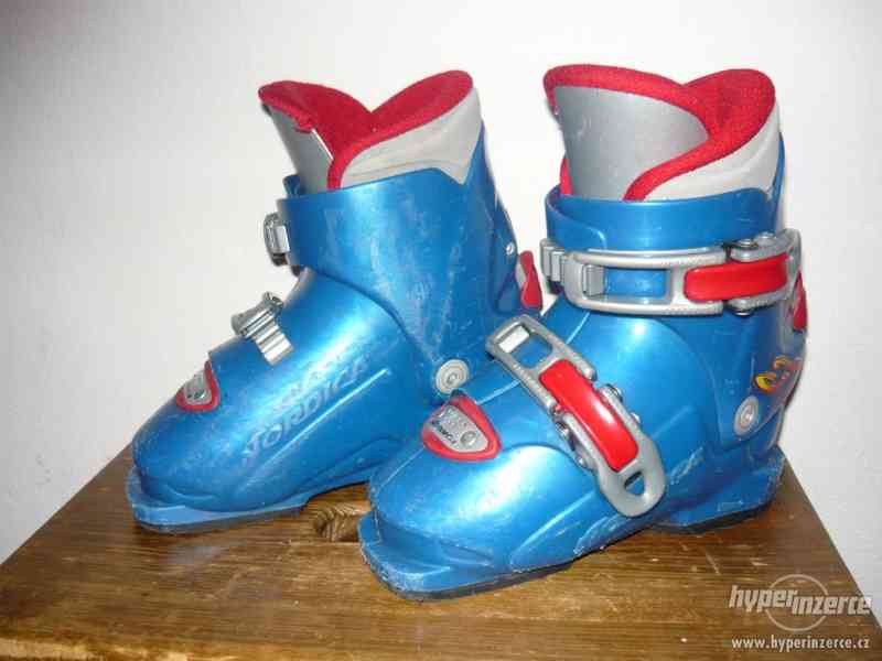 Dětské lyžařské boty NORDICA 16,5cm - foto 1