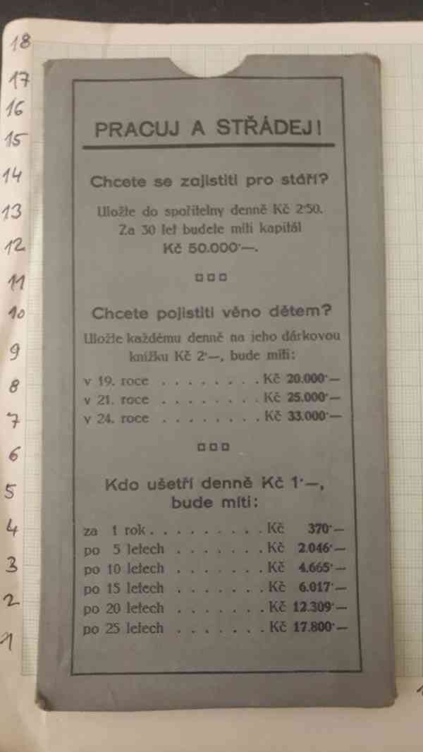 Moravsko-Ostravská spořitelna - pouzdro na spořitelní knížku - foto 2