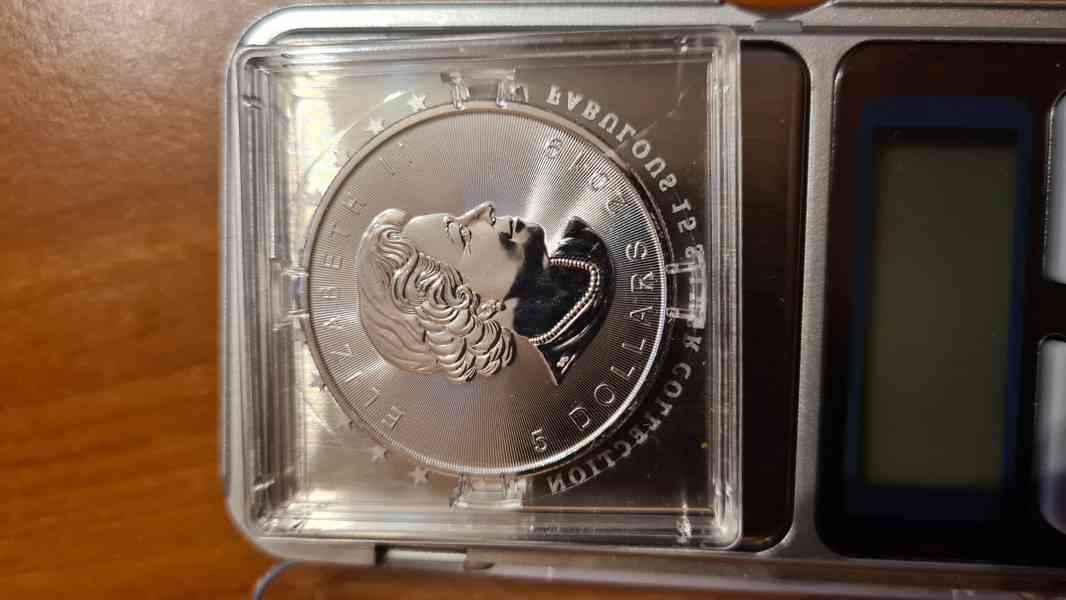 Stříbrná mince Elizabeth II 2019 - foto 1
