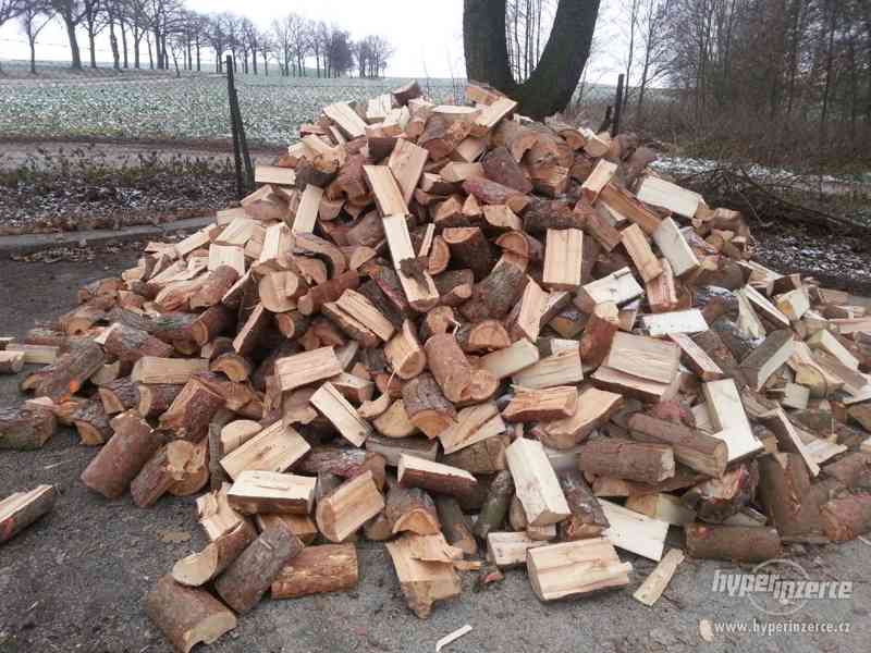 Palivové dřevo měkké naštípané - foto 1
