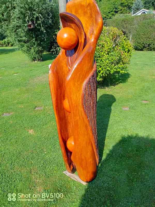 Dřevěné sochy - Abstrak - foto 3