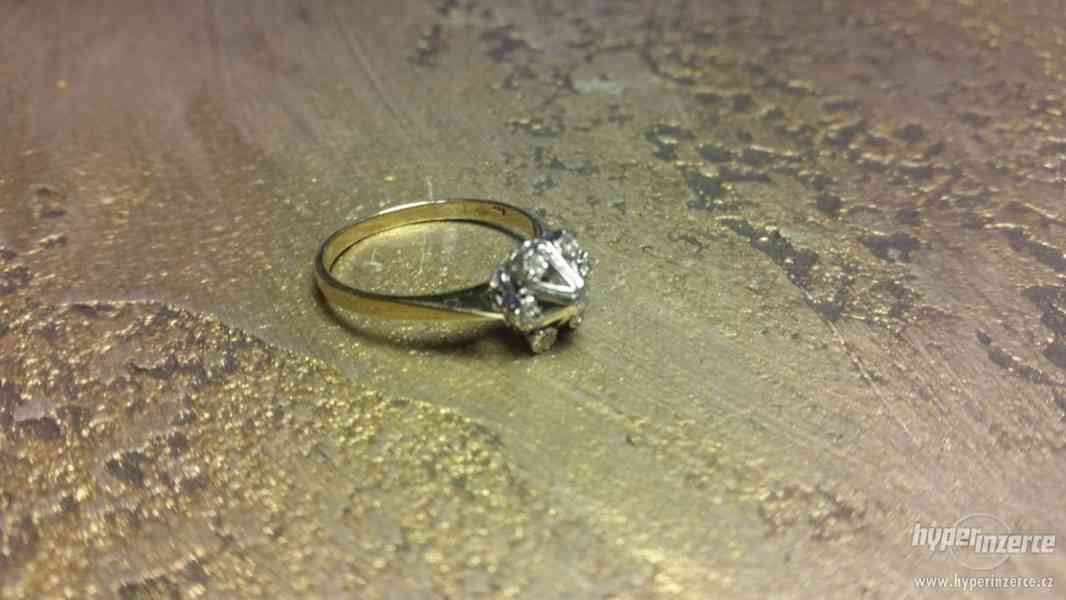 Diamantový prsten 3 - foto 1