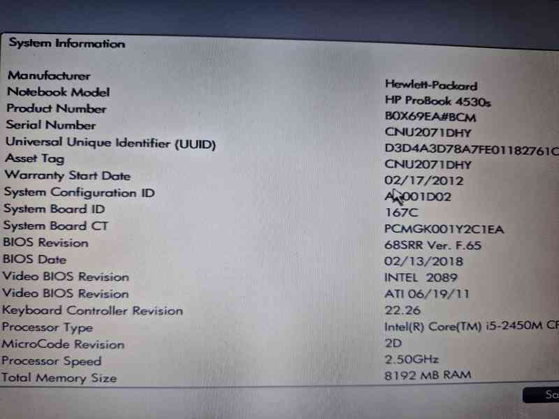 HP ProBook 4530s Windows 11 - foto 10