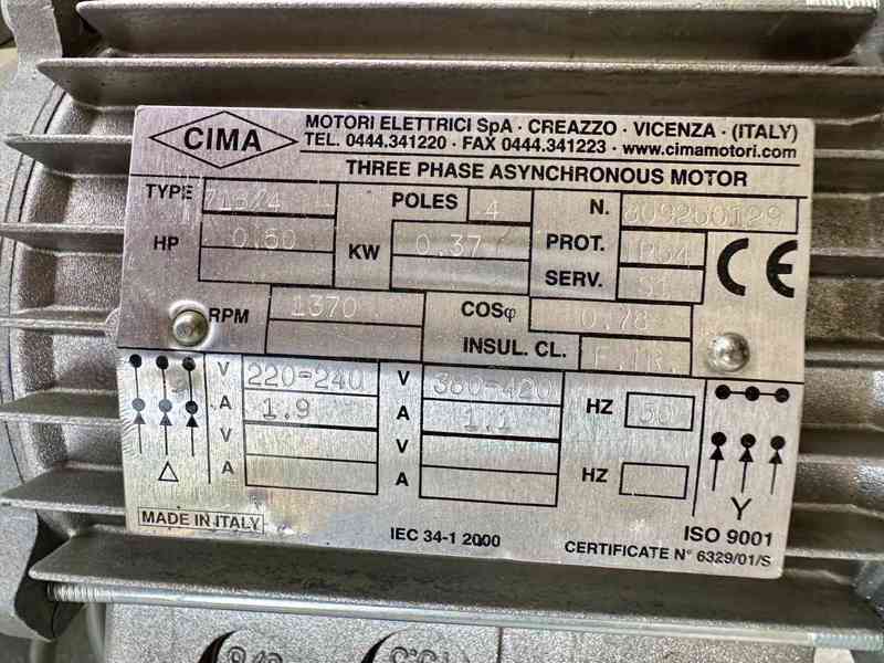 NOVÉ elektro motory s úhlovou převodovkou  - foto 6