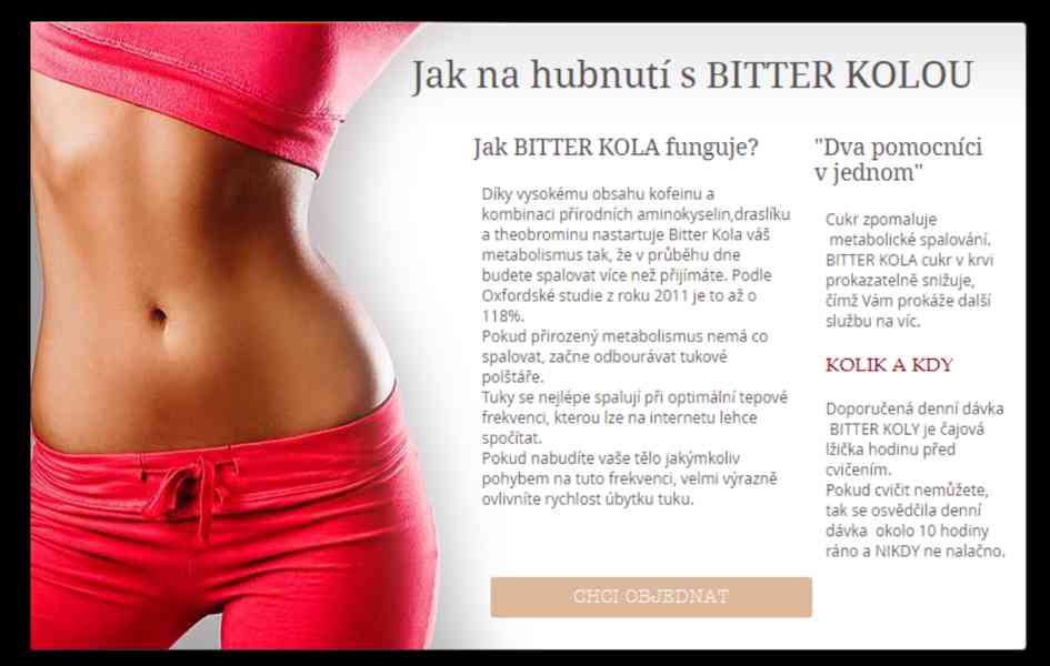 BitterKola ... spalovač tuků, diabetes, játra - foto 2