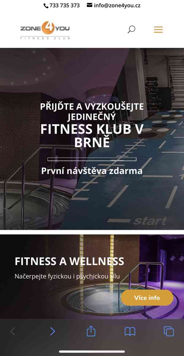 Členství ve fitness Zone4You