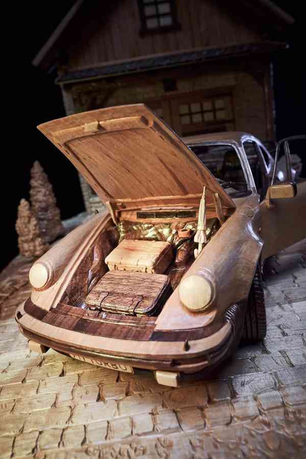 Porsche , držák na autoklíč  - foto 3