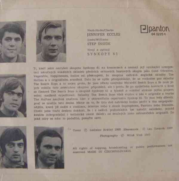 Synkopy 61 – Jennifer Eccles / Step Inside (SP) - foto 2