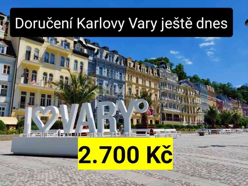 Doručení zásilky do Karlových Varů ještě dnes Skuryr.cz
