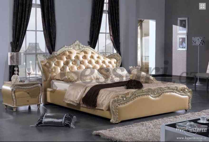 Luxusní kožená postel - Modica - foto 1