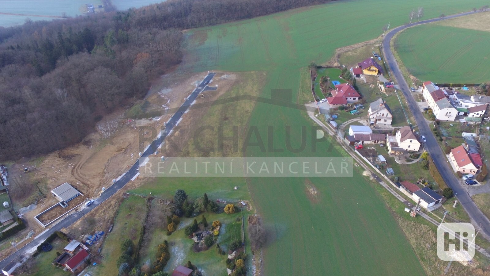 Prodej stavebního pozemku k zadání výstavby, výměra 820 m2, Hosín u Českých Budějovic - foto 5