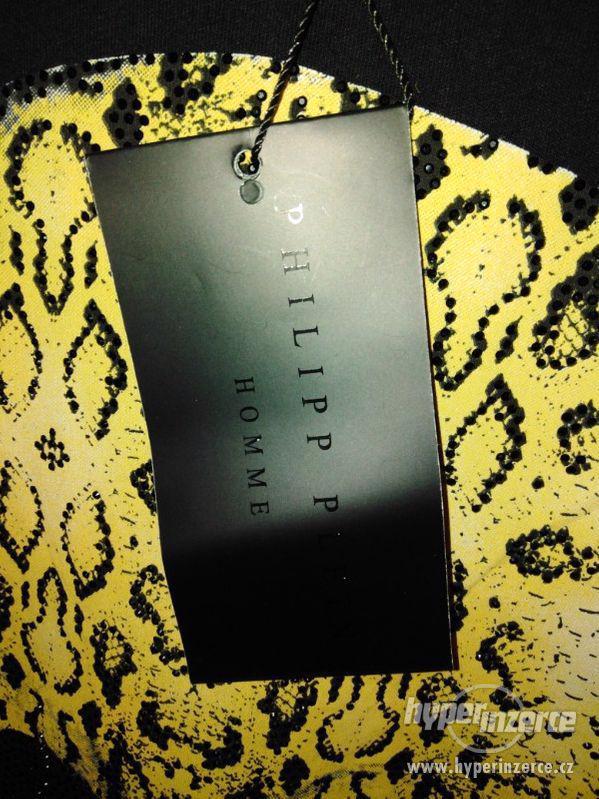 Philipp Plein Pánske Tričko Čierne Veľkosť M - foto 5