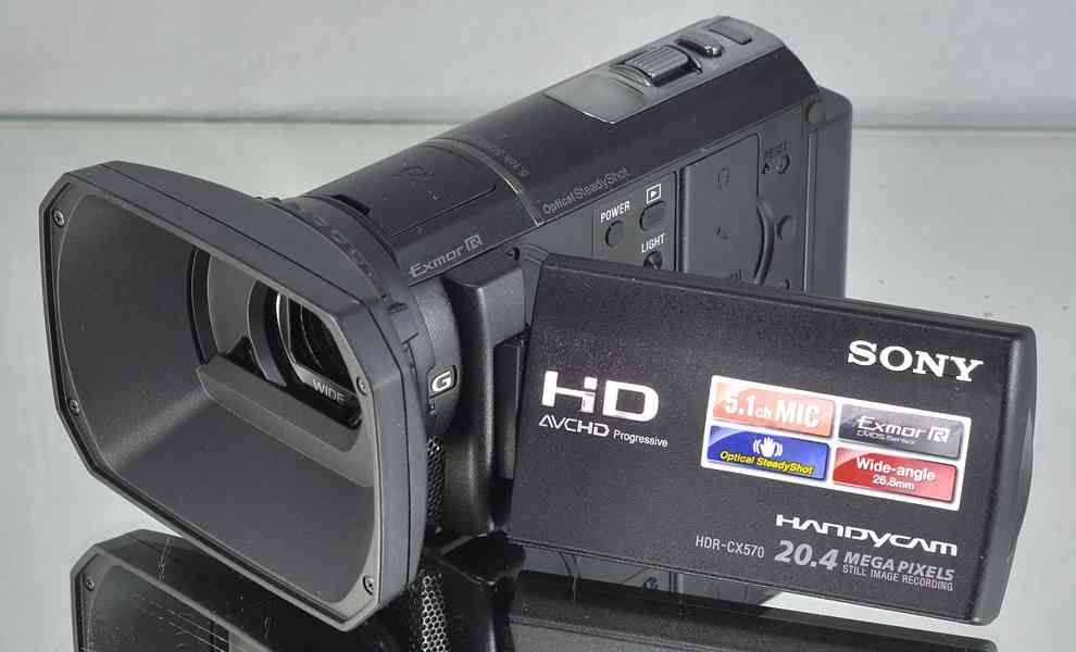 Sony HDR-CX570E *videokamera*FullHD 50p*SteadyShot - foto 10