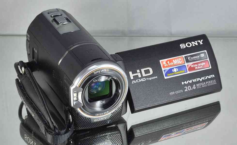 Sony HDR-CX570E *videokamera*FullHD 50p*SteadyShot - foto 7