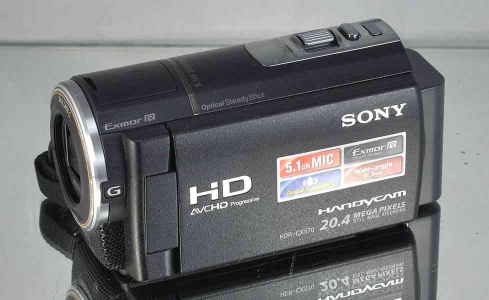 Sony HDR-CX570E *videokamera*FullHD 50p*SteadyShot - foto 5