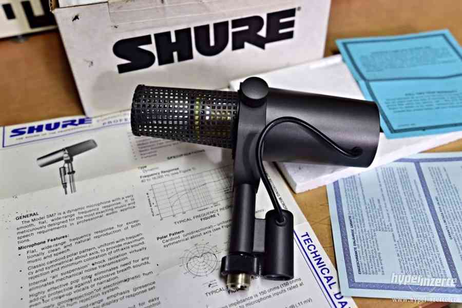 Mikrofon SHURE Model SM7 Unidirectional Dynamic Microphone - foto 1