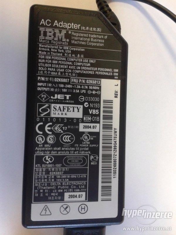 Nabíječka IBM / Lenovo 02K6807