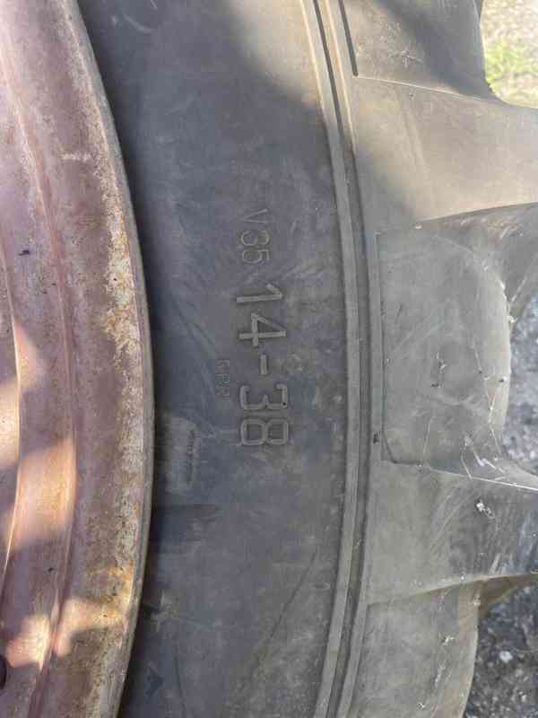 Originální ráfky na traktor Belarus, traktorbagr Belorus EO - foto 5