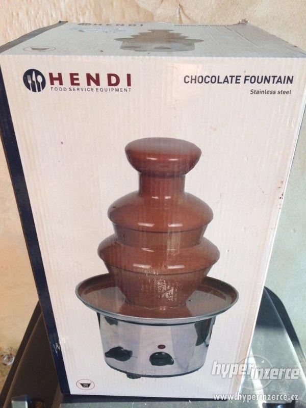 Čokoládová fontána Hendi - foto 2