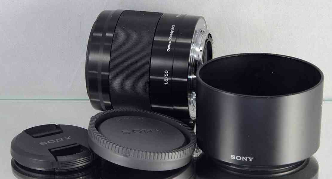Sony E 50mm f/1,8 OSS *APS-C *SteadyShot*E mount* - foto 4