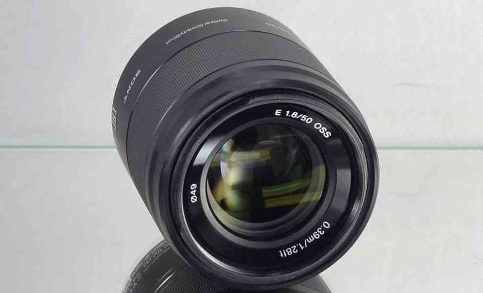 Sony E 50mm f/1,8 OSS *APS-C *SteadyShot*E mount* - foto 5