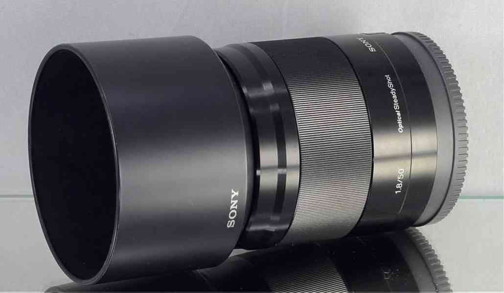 Sony E 50mm f/1,8 OSS *APS-C *SteadyShot*E mount* - foto 7