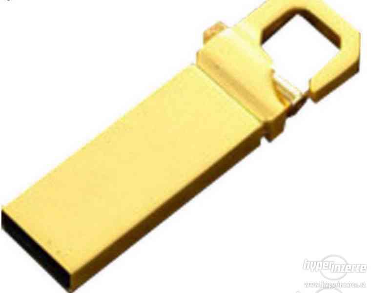 spolehlivý a rychlý Flash disk 2 TERA USB 3.0 - metal zlatý - foto 1