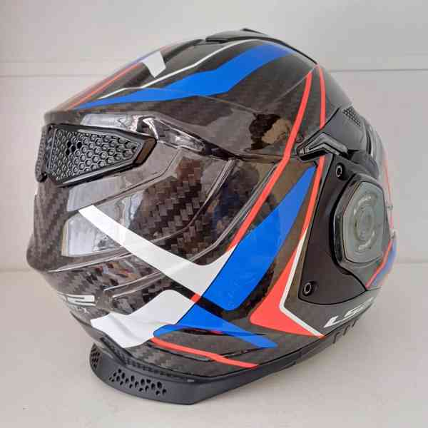 Silniční překlápěcí přilba LS2 ADVANT X CARBON FUTURE II - foto 6