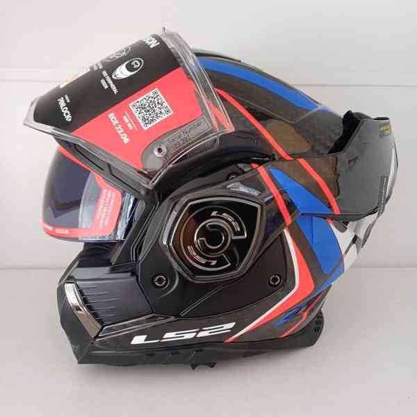 Silniční překlápěcí přilba LS2 ADVANT X CARBON FUTURE II - foto 4