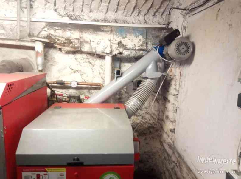 šnekový dopravník na uhlí a jiné materiály - foto 2