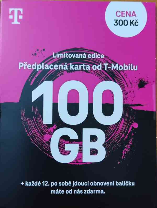 Limitovaná Twist karta T-mobile 100 GB dat každý měsíc - foto 3