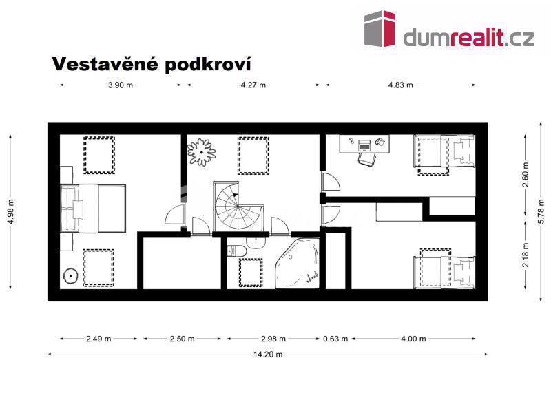 Prodej, rodinný dům, zahrada, Kájov, Nový Křenov - foto 9