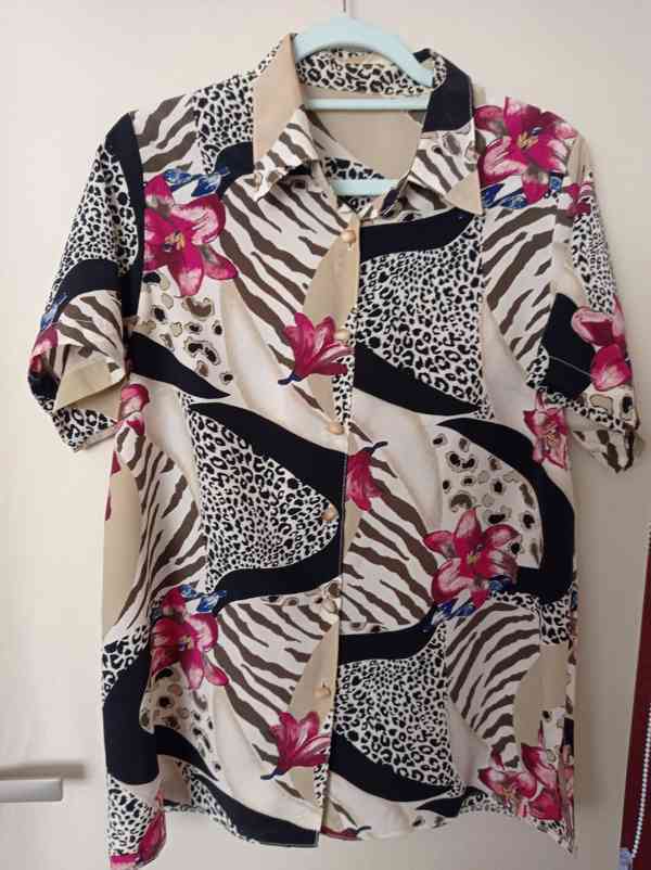 Dámská halenka nemačkavá vel. 40 - 42 - foto 2