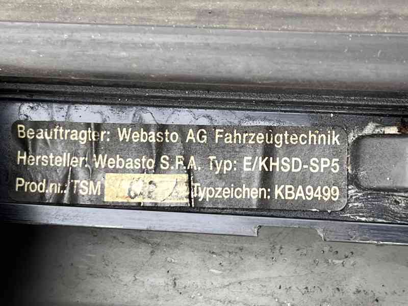 ŠÍBR WEBASTO - výsuvné střešní okno - foto 7