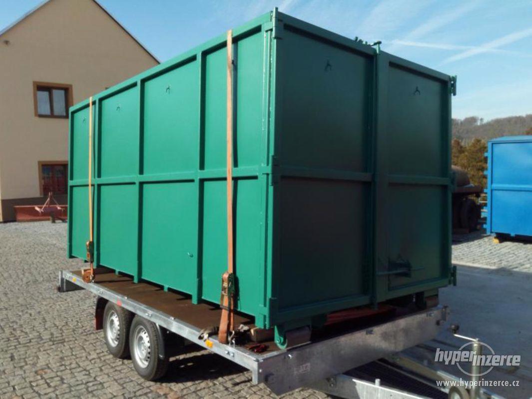 Kontejner na bioodpad s bočním vyklápěčem - foto 1