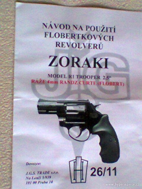 Prodej revolveru flobert Zoraki 4mm - foto 5